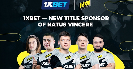 1xBet bahis şirketi Natus Vincere Espor Organizasyonunun İsim Ortağı Oldu