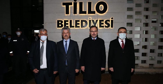 Bakan Kasapoğlu, Tillo ve Veysel Karaniyi Ziyaret Etti