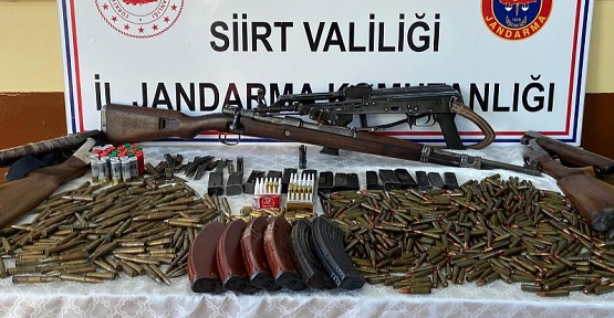 Jandarma Silah Kaçakçılarına Geçit Vermedi