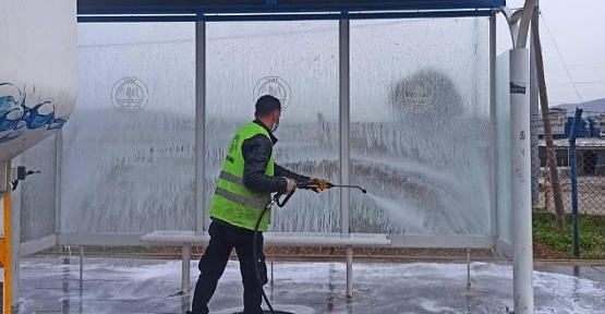 Siirt Belediyesi Dezenfekte Çalışmalarına Devam Ediyor