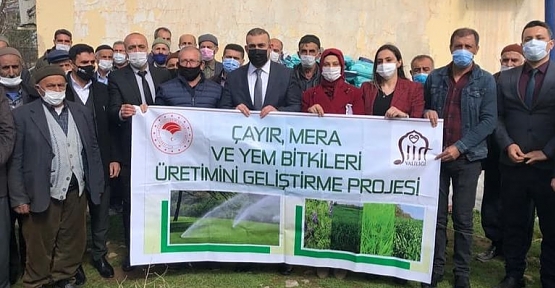 Şirvanlı Çiftçilere Yonca ve Fiğ Tohumu Dağıtımı Yapıldı