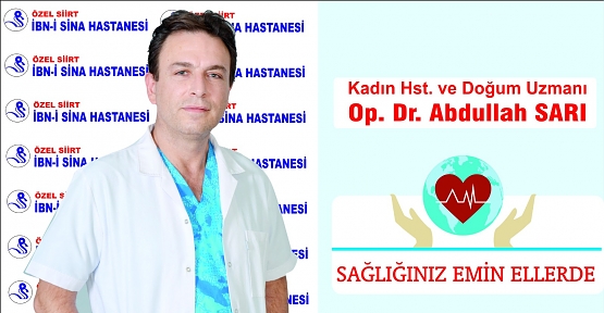 Dr. Abdullah Sarı, Gebelik Tansiyonu ve Preeklampsi Hakkında Bilgi Verdi