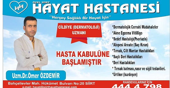 Dr. Ömer Özdemir, Cilt Kuruluğuna Karşı Almamız Gereken Önlemleri Anlattı
