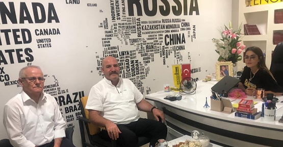 İl Emniyet Müdürü Halit Aziz Yılmaz English Time'yi Ziyaret Etti