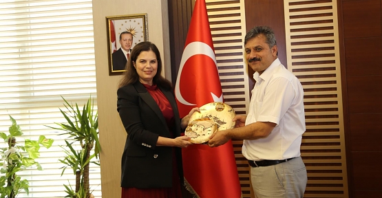 Rektör Şındak, Çukurova Üniversitesi Rektörü Tuncel'i Ağırladı