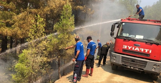 Siirt İtfaiyesi Manavgat’ta Takdir Topluyor