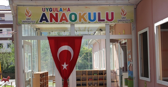Siirt Üniversitesi Uygulama Anaokulu Açılıyor