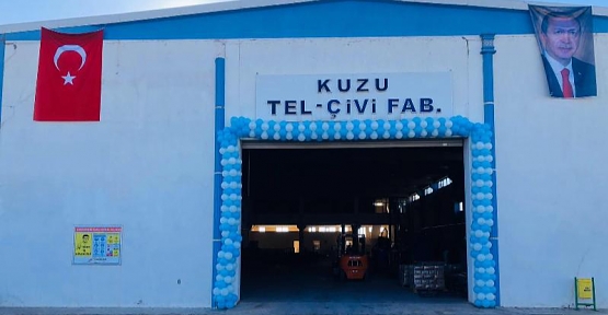 Kuzu Tel ve Çivi Fabrikasının Açılışı Cumhurbaşkanı Erdoğan Tarafından Yapıldı
