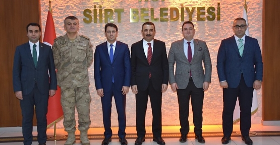Diyarbakır Cumhuriyet Başsavcısı Mustafa Çelenk’ten, Vali Hacıbektaşoğlu’na Nezaket Ziyareti