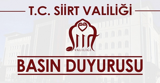 Siirt'te Gösteri ve Yürüyüşler 15 Gün Yasaklandı