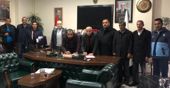 Veysel Karani Belediyesi, Belediye-İş Sendikası Arasında Ek Protokol İmzalandı