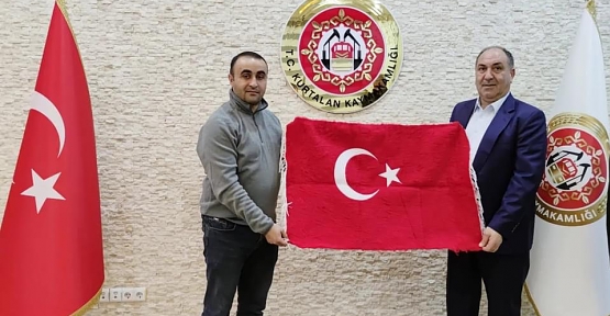 Erzurum Köprüköy Belediye Başkanı Belli’den Kurtalan Kaymakamı Çağlar’a Ziyaret