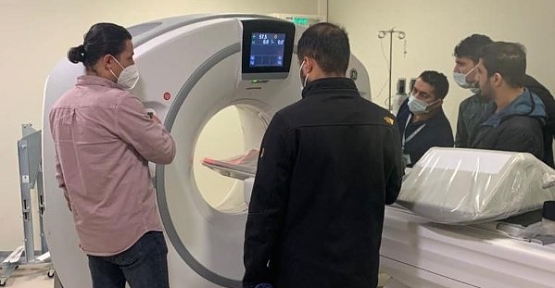 Milletvekili Ören, Siirt Eğitim ve Araştırma Hastanesine Yeni Bir Tomografi Cihazı Kazandırdı