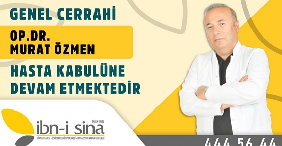 Dr. Murat Özmen, Kanserin Nedenleri ve Tedavi Yöntemleri Hakkında Bilgi Verdi
