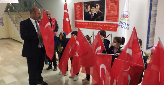 Siirt Gençlik Merkezi Anaokul Öğrencilerini Ağırladı