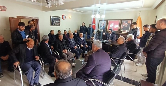 AK Parti İl Başkanı Av. Ekrem Olğaç, Baykan İlçe Teşkilatını Ziyaret Etti