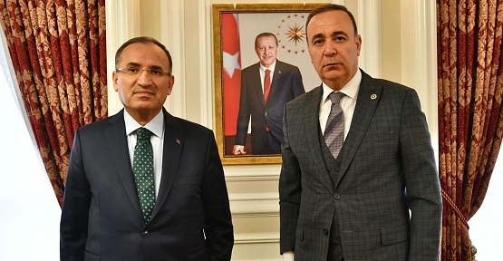 Osman Ören, Adalet Bakanı Bekir Bozdağ’ı Ziyaret Etti