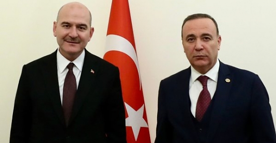 Osman Ören, İçişleri Bakanı Süleyman Soylu’yu Ziyaret Etti