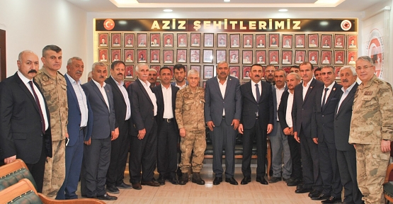 Jandarma Genel Komutanı Orgeneral Çetin, Şehit Gazi Aileleri ve Güvenlik Korucuları Dernekler Federasyonunu Ziyaret Etti