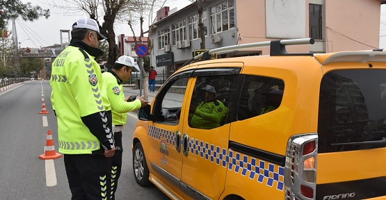 Siirt’teki Taksiler Denetlendi