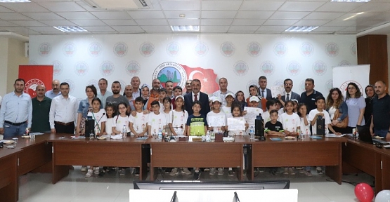 Siirt’te “Lider Çocuk Tarım Kampı”nın Sertifikaları Dağıtıldı