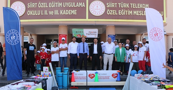 “Spor Aşkı Engel Tanımaz’’ Projesi Kapsamında Spor Malzemeleri Dağıtıldı