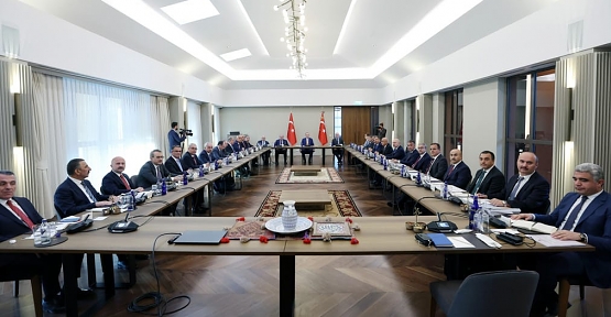 Vali Hacıbektaşoğlu Cumhurbaşkanı Erdoğan Başkanlığındaki Bölge Valileri Toplantısına Katıldı