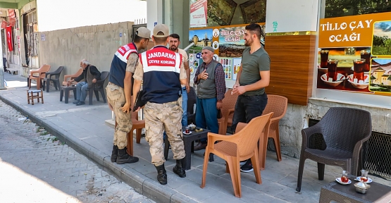 JANDARMA’NIN DOĞA VE HAYVANLARI KORUMA TİMİ GÖREV BAŞINDA 