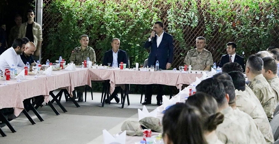 Jandarma Alay Komutanı Tuğgeneral Ertekin’e Veda Yemeği Düzenlendi