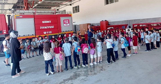 Polis Amca İlkokulu'nda Yangın Tatbikatı Düzenlendi