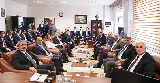 Yargıtay Başkanı Akarca, ATO Başkanı Baran’dan Cumhuriyet Başsavcısı Sarıca’ya Ziyaret