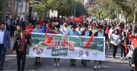 Siirt’te Fıstık Gibi Festival Start Aldı
