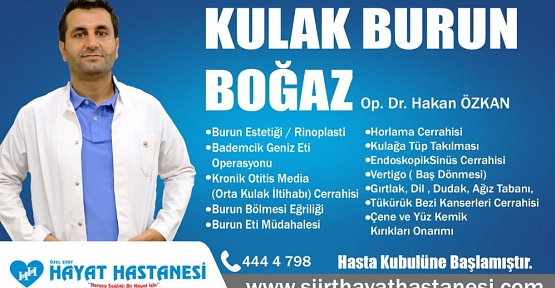 Dr. Hakan Özkan, Grip Hastalığı ve Alınması Gereken Tedbirler Hakkında Bilgi Verdi.