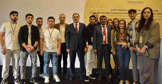 Siirt Üniversitesi Ombudsmanlık Topluluğu Kamu Denetçiliği Kurumu Toplantısına Katıldı