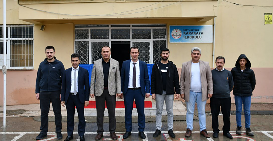 İl Millî Eğitim Müdürü Deniz Edip, İlçe Ziyaretlerine Devam Ediyor