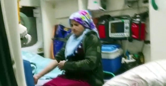Siirt’te Kar Yolları Kapattı, Doğum Sancısı Çeken Kadın Kurtarıldı