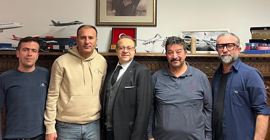 İl Milli Eğitim Müdürü Deniz Edip, Prag’ta Egemen Bağış’ı Ziyaret Etti