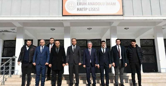 İl Milli Eğitim Müdürü Deniz Edip, İlçe Ziyaretlerine Devam Ediyor