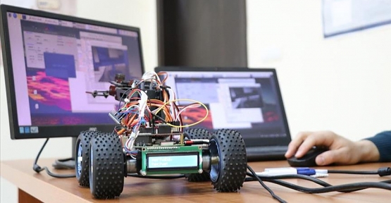 Siirt Üniversitesinde Uzaktan Kontrollü Bomba İmha Robotu Geliştirildi