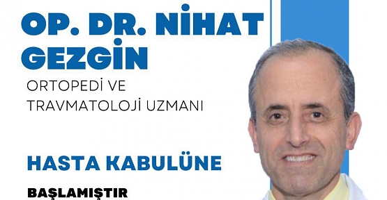 Ortopedi Doktoru Nihat Gezgin, Özel Siirt Hayat Hastanesinde Hasta Kabulüne Başladı