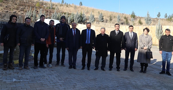 Siirt Üniversitesi Teknik İnceleme Ekibi Malatya´ya Uğurlandı