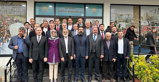 AK Parti Siirt Milletvekili Aday Adayları AK Parti Genel Merkezine Mülakata Çağrıldı