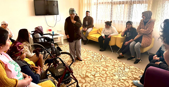 Özel Siirt İbni Sina Hastanesinden Engelsiz Yaşam Bakım ve Rehabilitasyon Merkezine Ziyaret