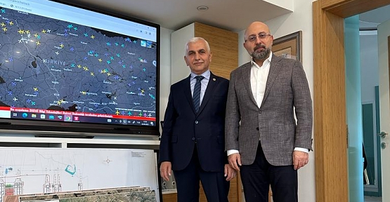 Mervan Gül, DHMİ Genel Müdürü Hüseyin Keskin’le Yeni Yapılacak Havalimanını Görüştü