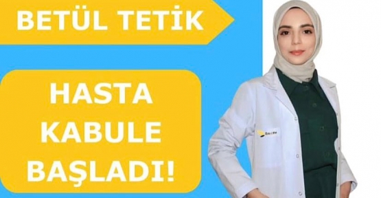 Diyetisyen Betül Tetik Özel Siirt İbni Sina Hastanesinde Hasta Kabulüne Başladı