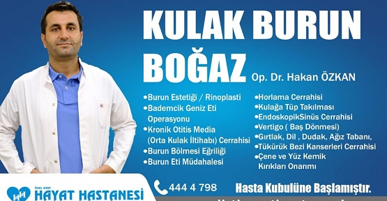 KBB Uzmanı Hakan Özkan, Yazın En Çok Klimalar Hasta Ediyor!