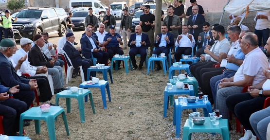 Vali Hacıbektaşoğlu, Şehit Ailesini Yalnız Bırakmadı