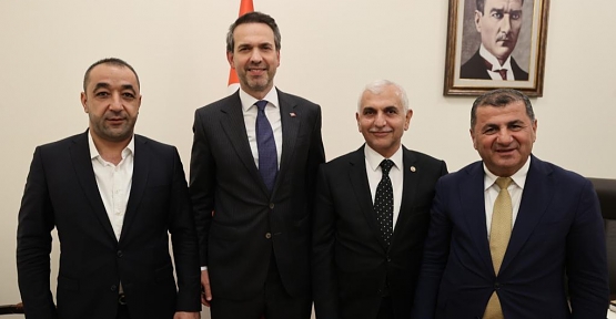 Mervan Gül’den Enerji ve Tabii Kaynaklar Bakanı Alparslan Bayraktar’a Ziyaret