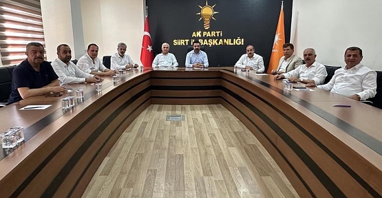 Başkan Olgaç , Milletvekili Gül ,Belediye Başkanlarıyla Toplantı Yaptı