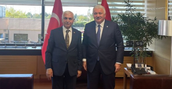 Mervan Gül, İstanbul'da THY Genel Müdürü ve Belediye Başkanlarıyla Görüştü